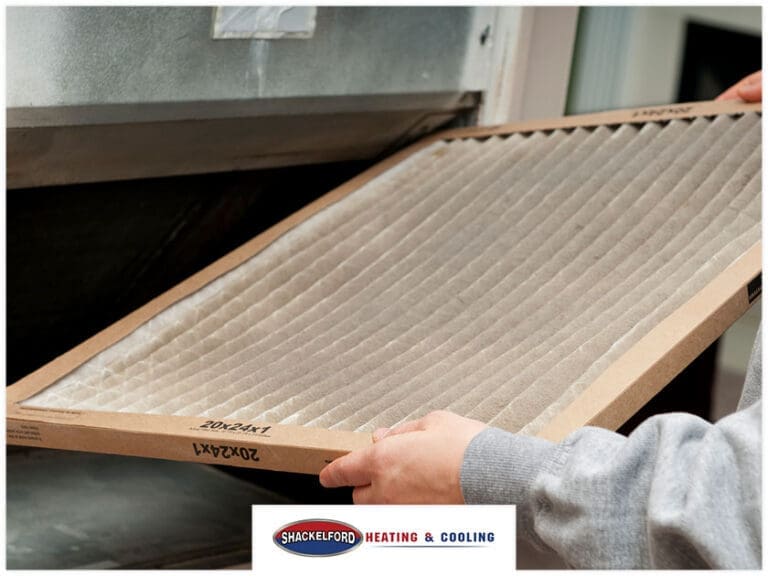 A dirty air filter
