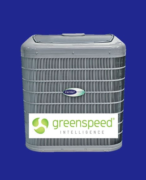 Carrier Infinity Heat Pump with Greenspeed Intelligence