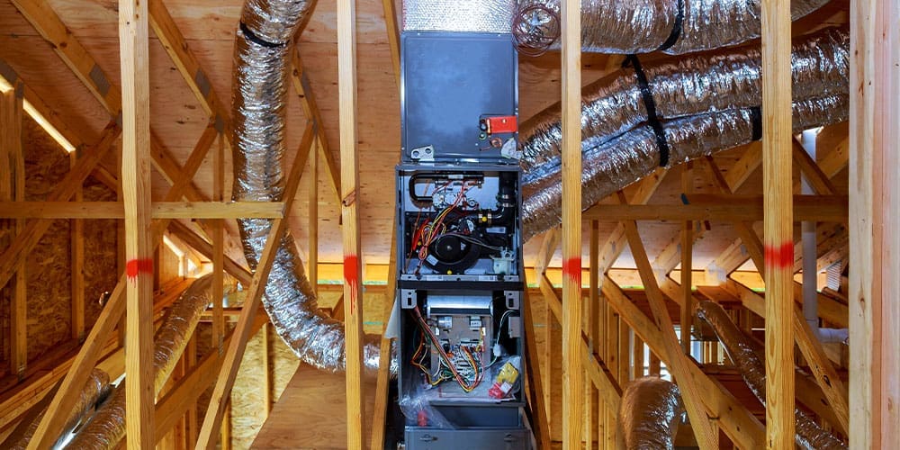 New Furnace Installation for HVAC Residential